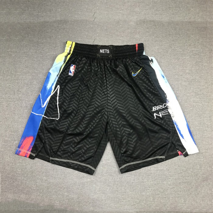 New Brooklyn Nets Black City Edition Pants-6166028