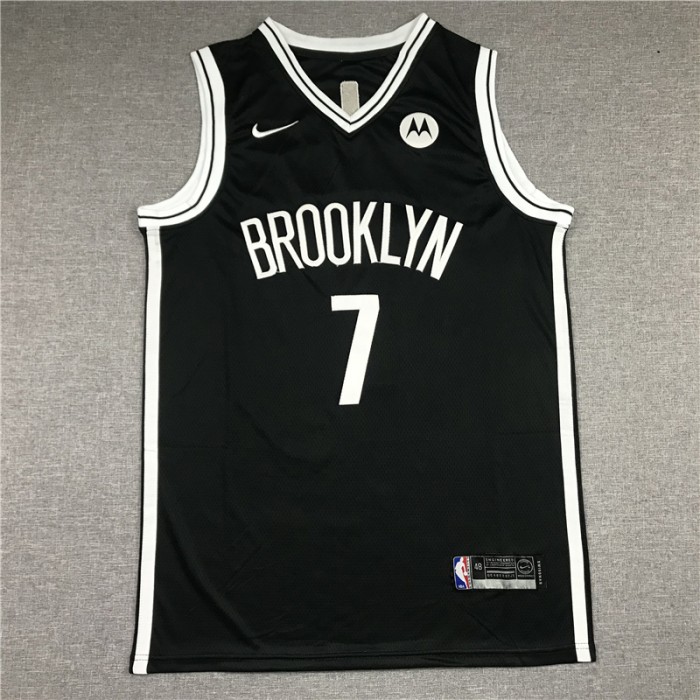 Brooklyn Nets #7 Black-6442635