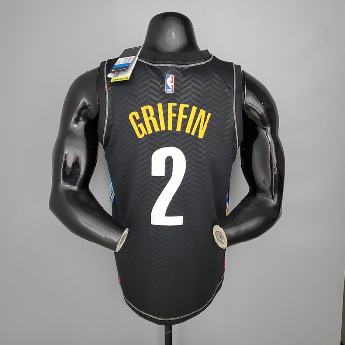 New Brooklyn Nets GFIFFIN#2 City Edition Black-3170589