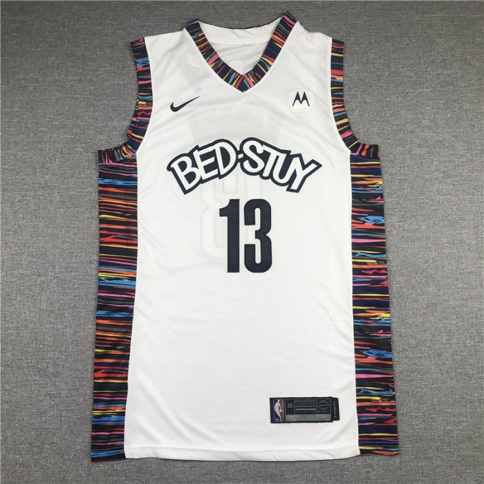 2020 Brooklyn Nets #11 White City Edition-417352