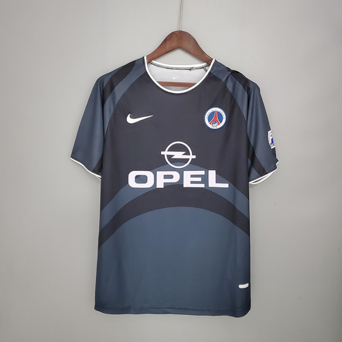Retro PSG 01/02 third away short sleeve training suit-8649635
