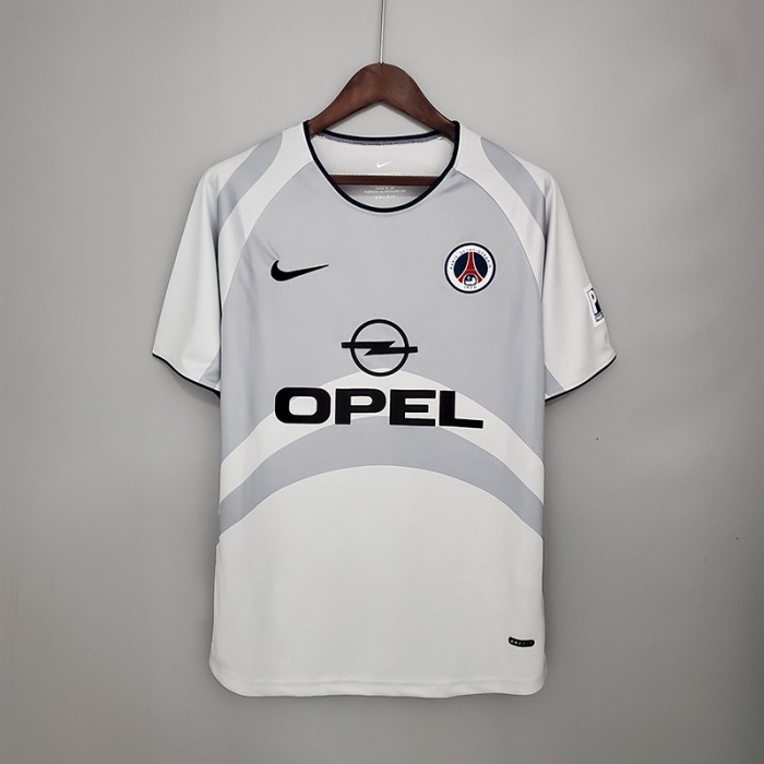 Retro PSG 01/02 away short sleeve training suit-8782462
