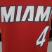 New Miami Heat Jordan OLADIPO#4 Burgundy NBA Jersey