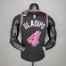 OLADIPO#4 Miami Heat black NBA jersey