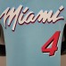 OLADIPO#4 Miami Heat blue NBA jersey