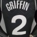 2021 GFIFFIN#2 Brooklyn Nets Bonus Edition Black NBA Jersey
