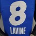 2021 LAVINE#8 All-Star Blue NBA Jersey
