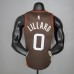 2021 LILLARD#0 Trail Blazers City Edition Brown NBA Jersey