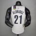 ALDRIDGE#21 Brooklyn Nets white NBA jersey
