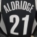 ALDRIDGE#21 Brooklyn Nets black NBA jersey