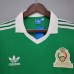 Retro Mexico 1986 home version short sleeve training suit
