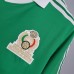 Retro Mexico 1986 home version short sleeve training suit