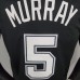New MURRAY#5 season Spurs City Edition black NBA jersey