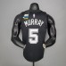 New MURRAY#5 season Spurs City Edition black NBA jersey