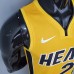 2021 BUTLER#22 Heat Bonus Edition Yellow NBA Jersey