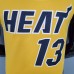 2021 ADEBAYO#13 Heat Bonus Edition Yellow NBA Jersey