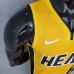 2021 JAMES#6 Heat Bonus Edition Yellow NBA Jersey