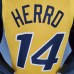 2021 HERRO#14 Heat Bonus Edition Yellow NBA Jersey