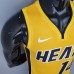 2021 HERRO#14 Heat Bonus Edition Yellow NBA Jersey
