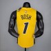 2021 BOSH#1 Heat Bonus Edition Yellow NBA Jersey