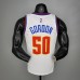 2021 GORDON#50 Nuggets Bonus Edition White NBA Jersey