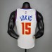 2021 JOKIC#15 Nuggets Bonus Edition White NBA Jersey