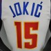 2021 JOKIC#15 Nuggets Bonus Edition White NBA Jersey