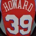 2021 HOWARD#39 76ers Jordan Themed Red NBA Jersey