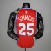 2021 SIMMONS#25 76ers Jordan Themed Red NBA Jersey