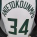 2021 Antetokounmpo #34 BUCKS Home White NBA Jersey