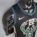 MIDDLETON#22 Bucks Black NBA jersey