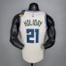 HOLIDOAY#21 Bucks Beige NBA jersey