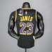 2021 James #23 Lakers Bonus Edition Black NBA Jersey