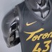 2021 season SIAKAM#43 Raptors black gold NBA Jersey