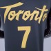 2021 season LOWRY#7 Raptors black gold NBA Jersey