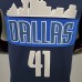 NOWITZKI#41 Lone Ranger Iceberg Edition NBA Jersey
