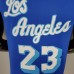 2021 James #23 Lakers Retro Blue NBA Jersey
