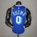 2021 KUZMA #0 Lakers Retro Blue NBA Jersey