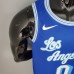 2021 KUZMA #0 Lakers Retro Blue NBA Jersey