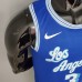 2021 DAVIS#3 Lakers Retro Blue NBA Jersey