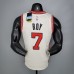 ROY#7 Portland Trail Blazers Beige NBA Jersey