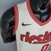 LILLARD#0 Portland Trail Blazers Beige NBA Jersey