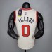 LILLARD#0 Portland Trail Blazers Beige NBA Jersey