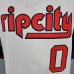LILLARD#0 Portland Trail Blazers Beige NBA Jersey