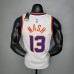 PAUL#13 Phoenix Suns White NBA Jersey