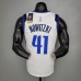 NOWITZKI#41 Lone Ranger home White NBA Jersey