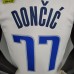 DONCIC#77 Lone Ranger home White NBA Jersey
