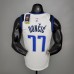 DONCIC#77 Lone Ranger home White NBA Jersey