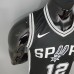 ALDRIDGE#12 Spurs Black NBA Jersey