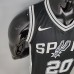 GINOBILI#20 Spurs Black NBA Jersey